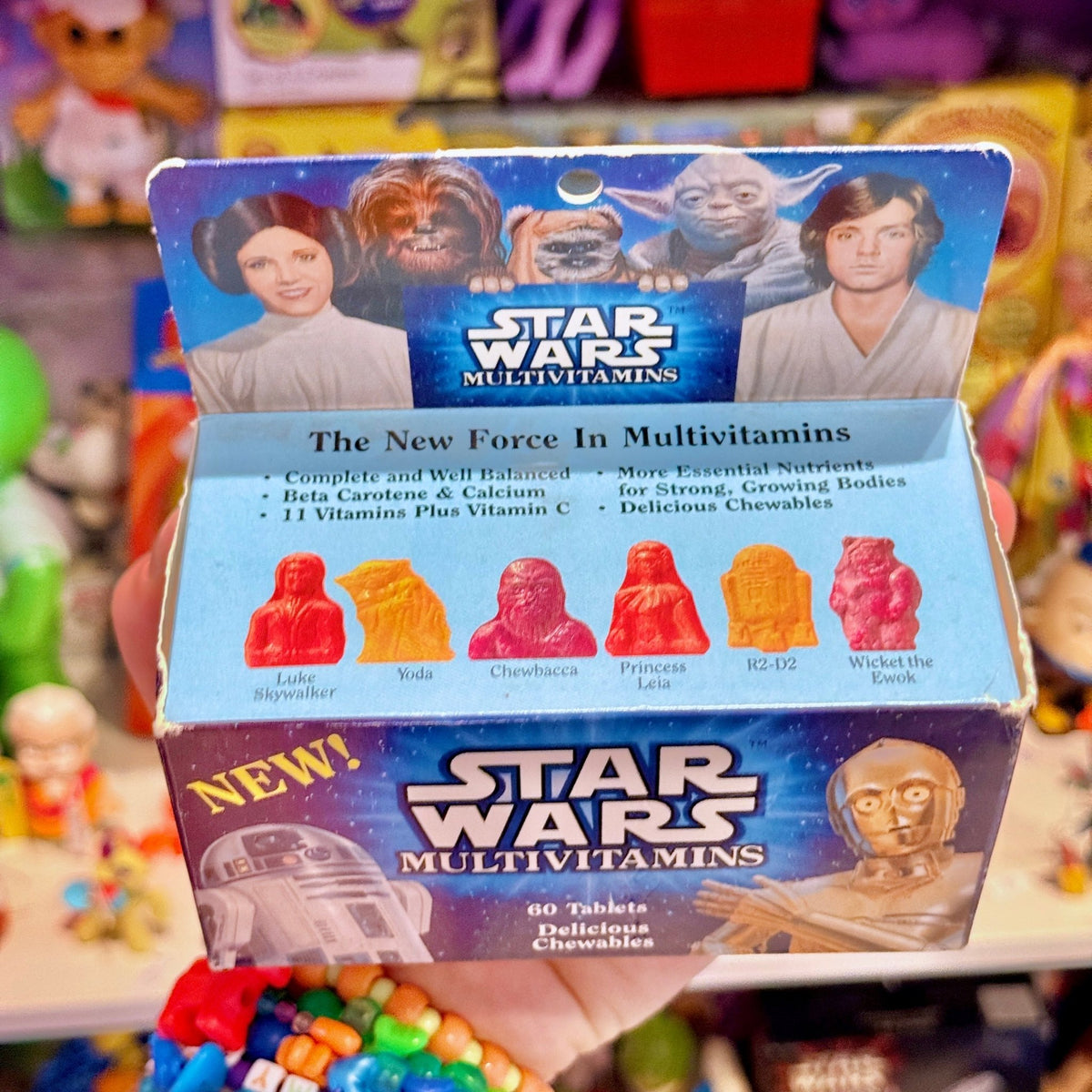 Star Wars: Multivitamins Gummies (new in box, 1991) - PopCultGang
