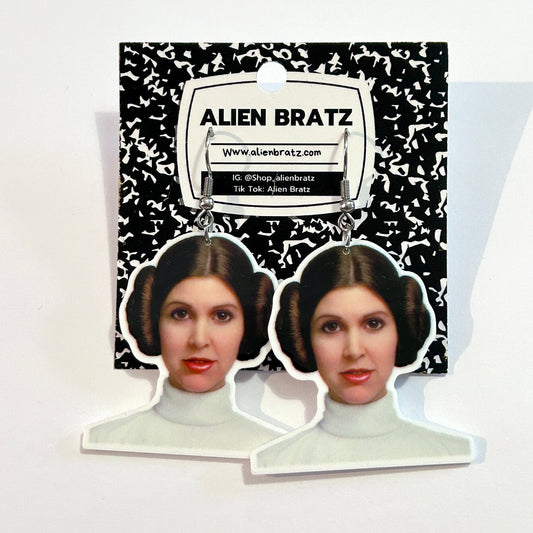 Star Wars: Princess Leia Earrings - PopCultGang