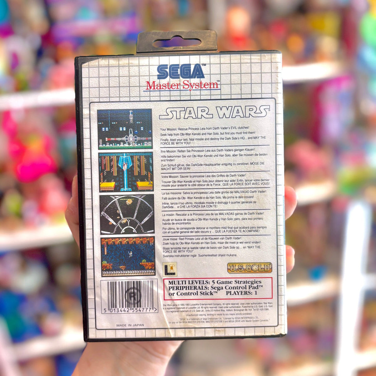 Star Wars (Sega Master System) - PopCultGang