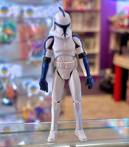 Star Wars: The Clone Wars - Clone Trooper Barc Speeder Rider Action Figure (Hasbro, 2009) - PopCultGang