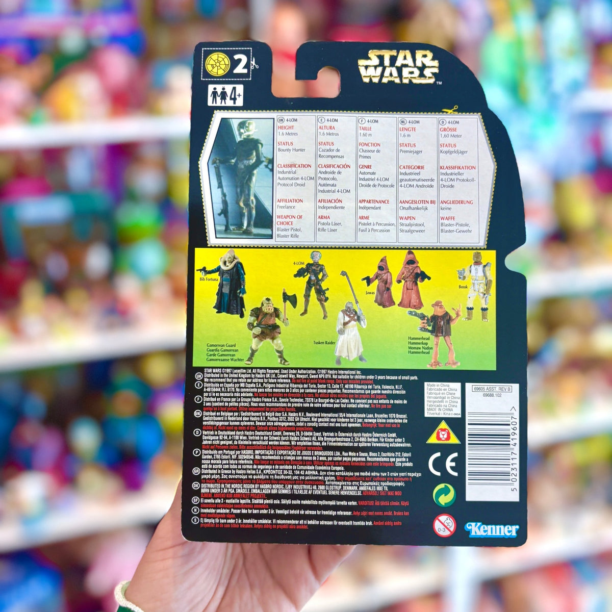 Star Wars: The Power of The Force - 4-Lom Action Figure (MOC, Kenner, 1997) - PopCultGang