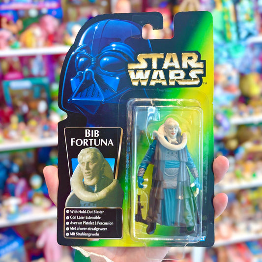 Star Wars: The Power of The Force - Bib Fortuna Action Figure (MOC, Kenner, 1997) - PopCultGang