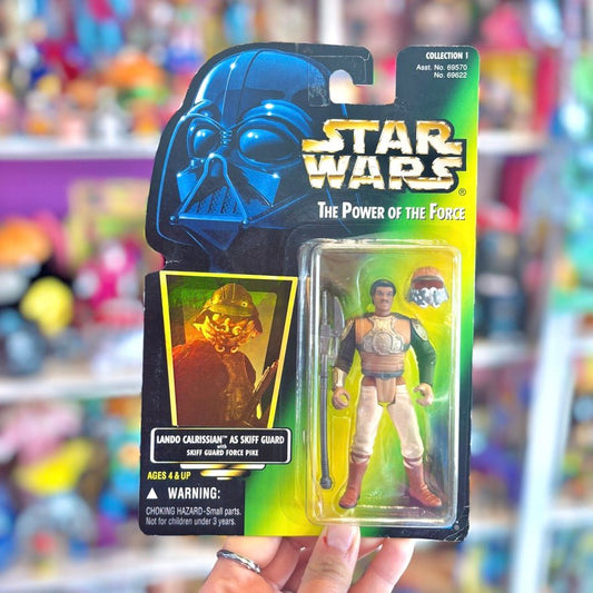 Star Wars: The Power of The Force - Lando Calrissian As Skiff Guard Action Figure (Kenner, 90s) - PopCultGang
