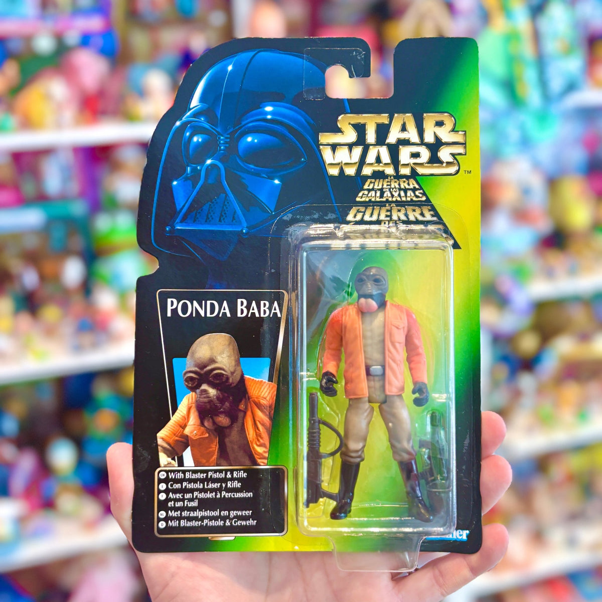 Star Wars: The Power of The Force - Ponda Baba Action Figure (MOC, Kenner, 1997) - PopCultGang
