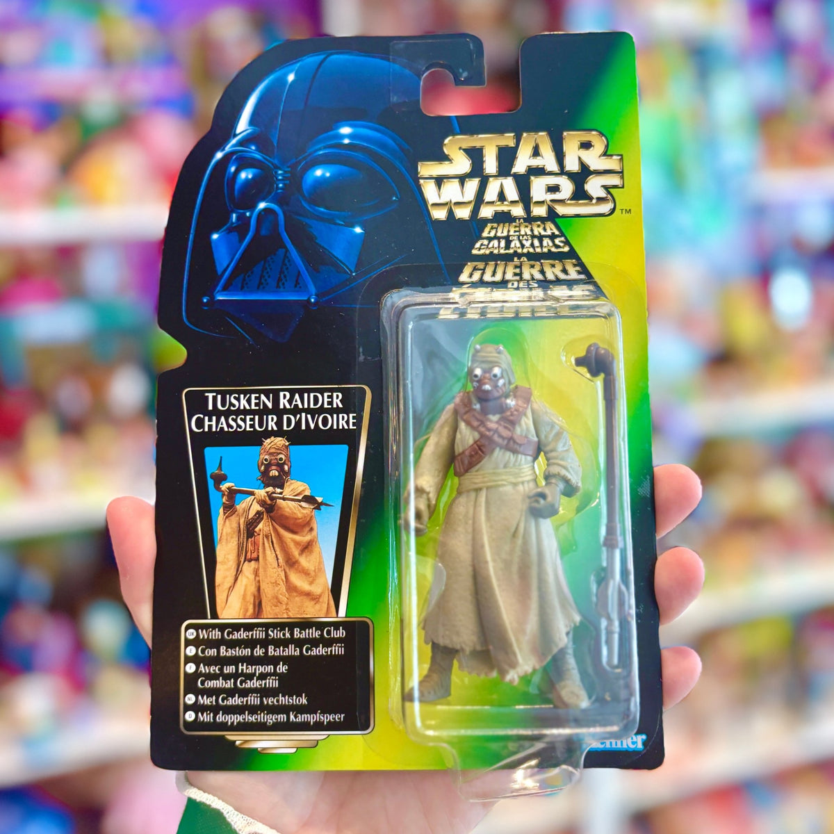 Star Wars: The Power of The Force - Tusken Raider Action Figure (MOC, Kenner, 1997) - PopCultGang