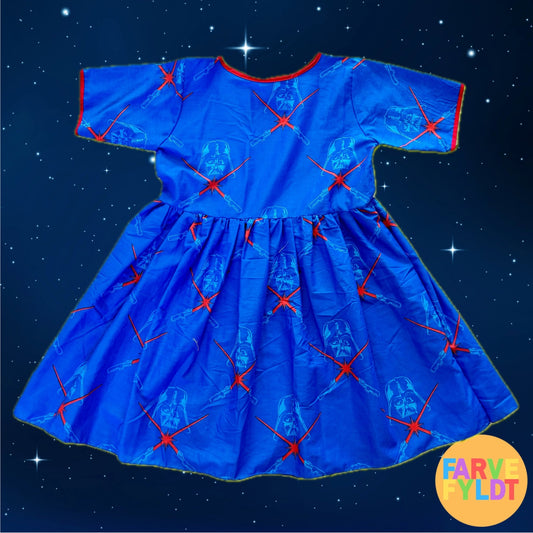 Star Wars Upcycled Blue Darth Vader Dress (FARVEFYLDT x POPCULTGANG) - PopCultGang
