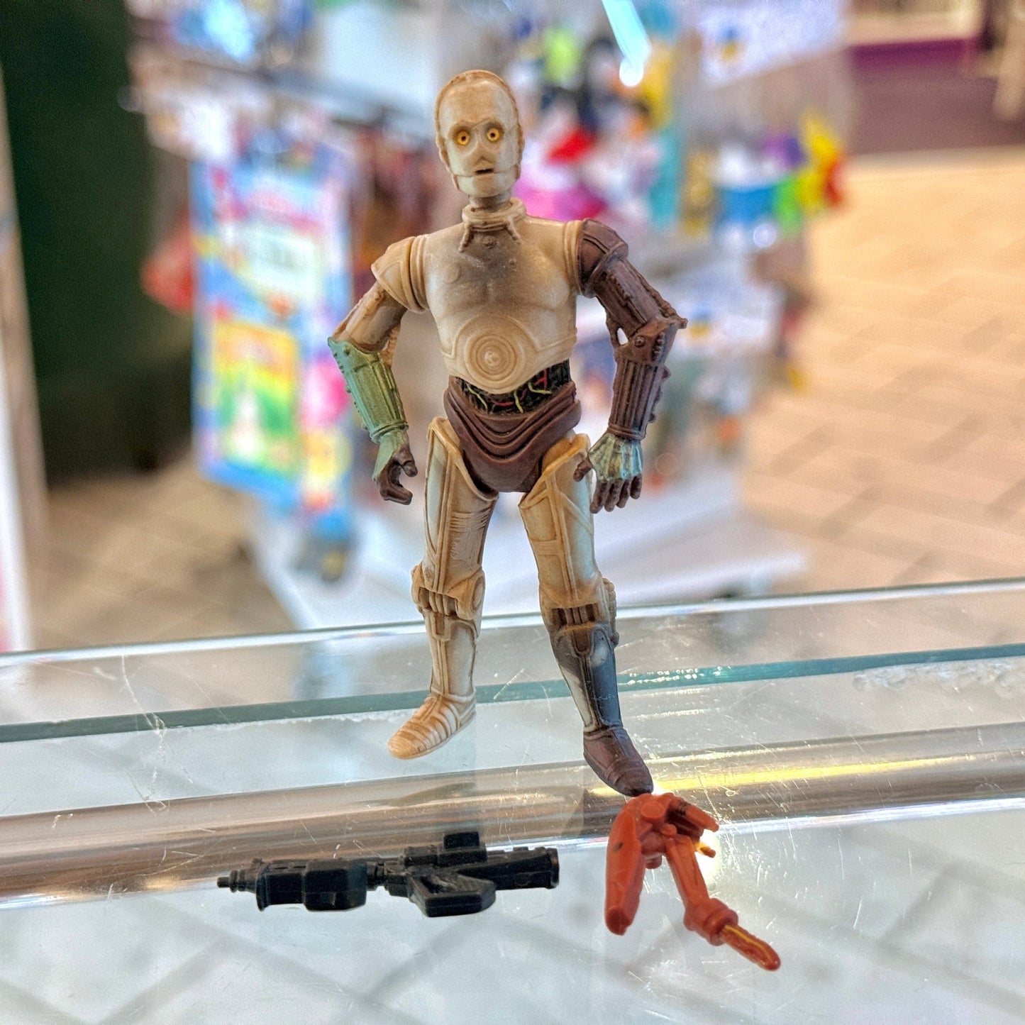 Star Wars:30th Anniversary Collection - C - 3PO With Battle Droid Head Action Figure (2007) - PopCultGang