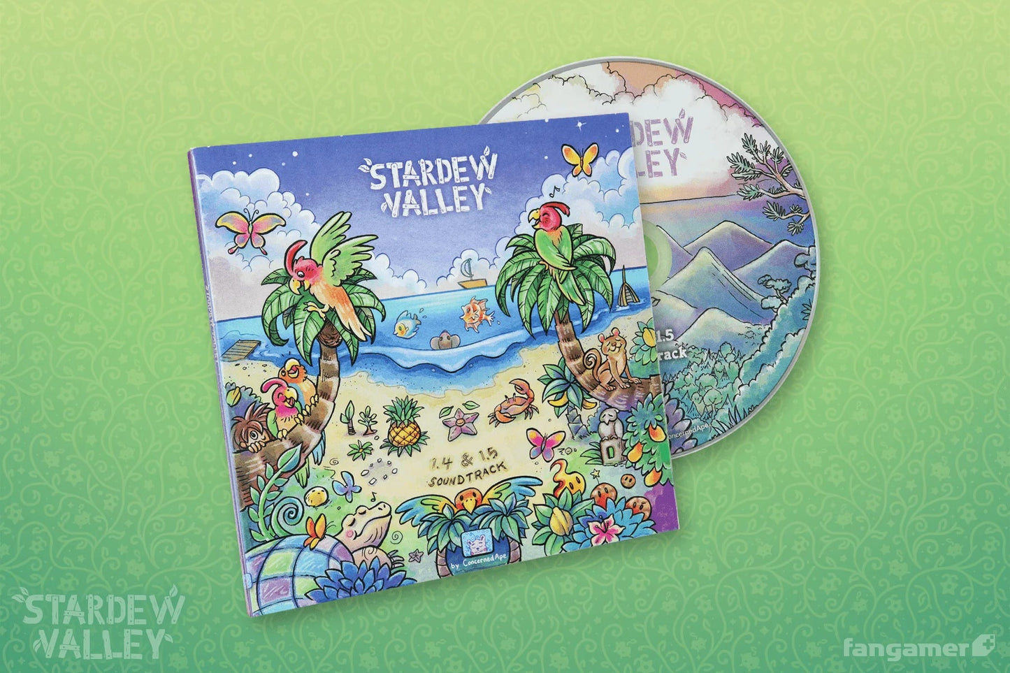 Stardew Valley 1.4 & 1.5 CD Soundtrack (Fangamer) - PopCultGang
