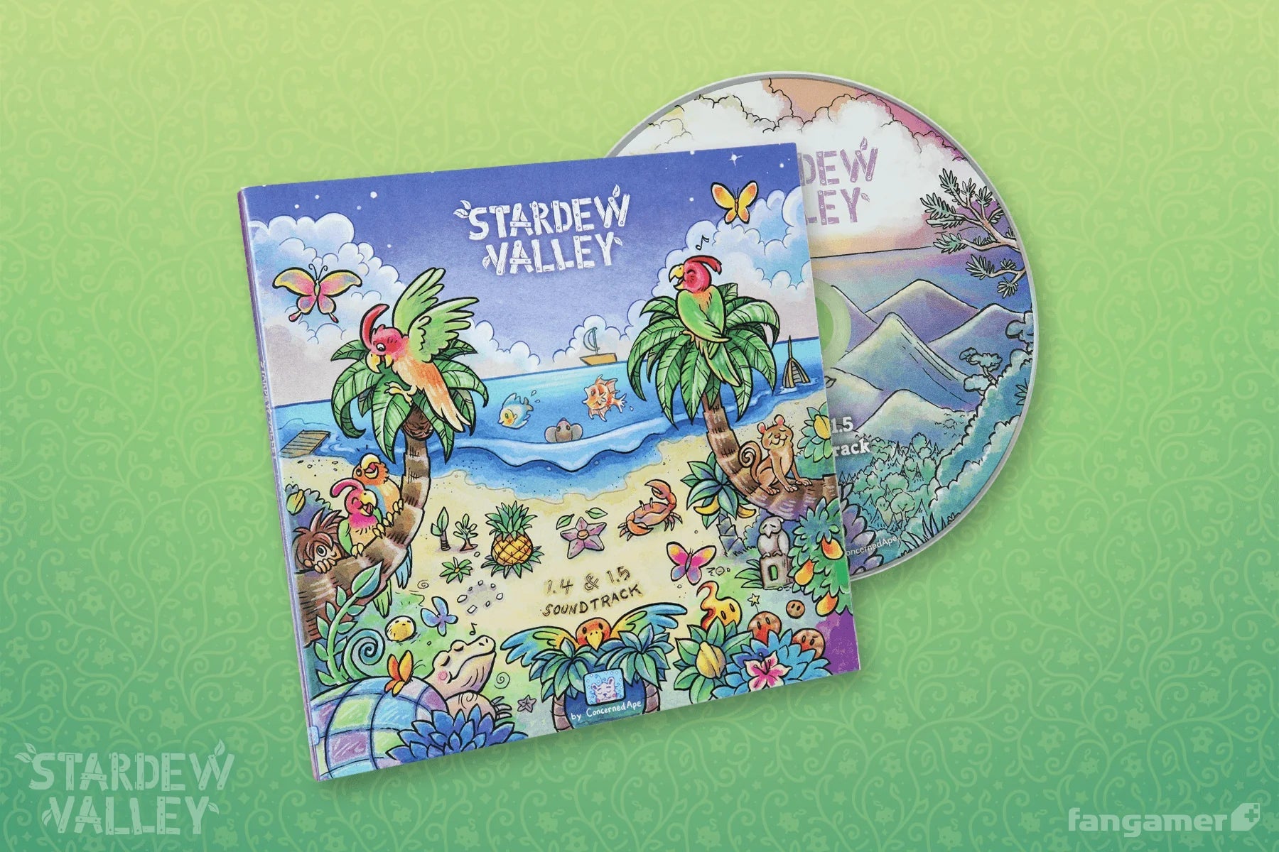Stardew Valley 1.4 & 1.5 CD Soundtrack (Fangamer) - PopCultGang