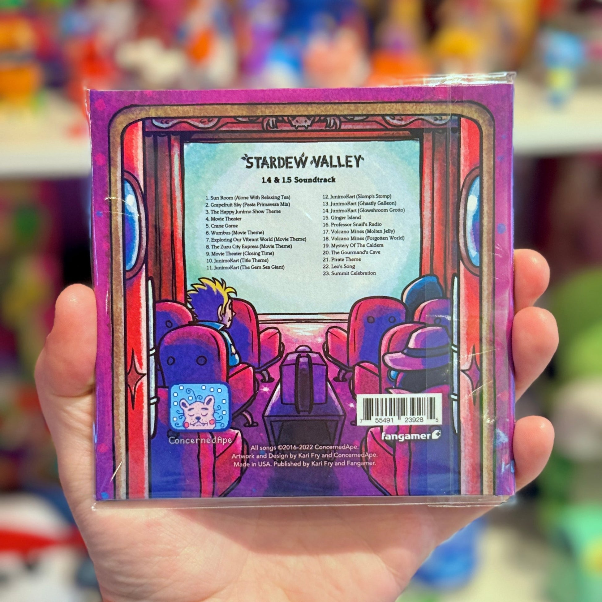 Stardew Valley 1.4 & 1.5 CD Soundtrack (Fangamer) - PopCultGang