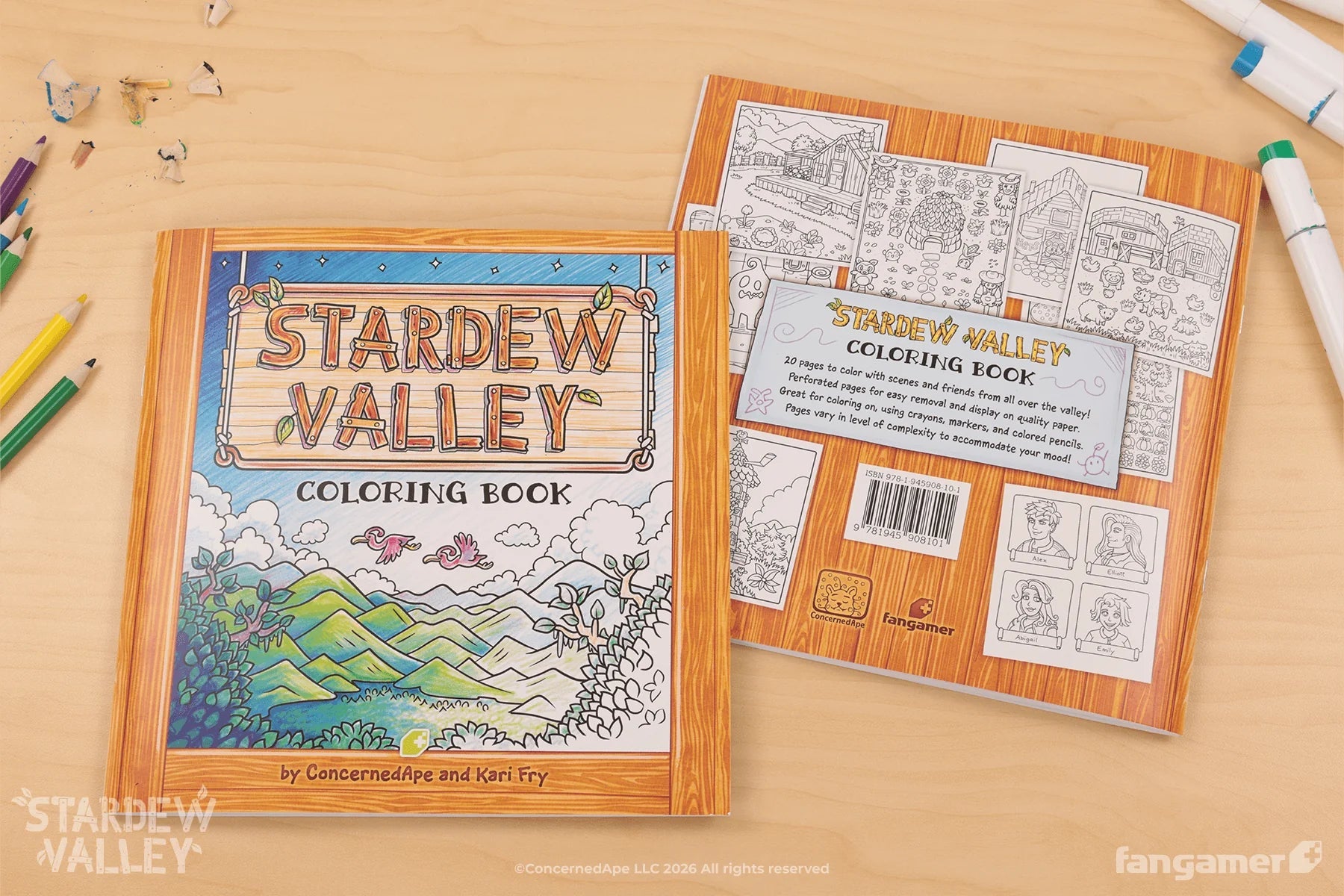 Stardew Valley Coloring Book (Fangamer) - PopCultGang