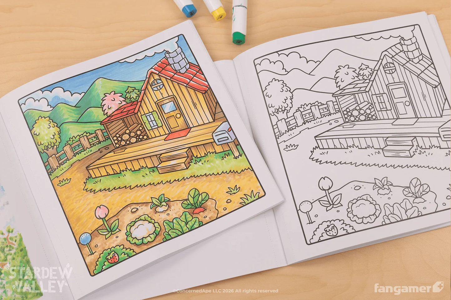 Stardew Valley Coloring Book (Fangamer) - PopCultGang
