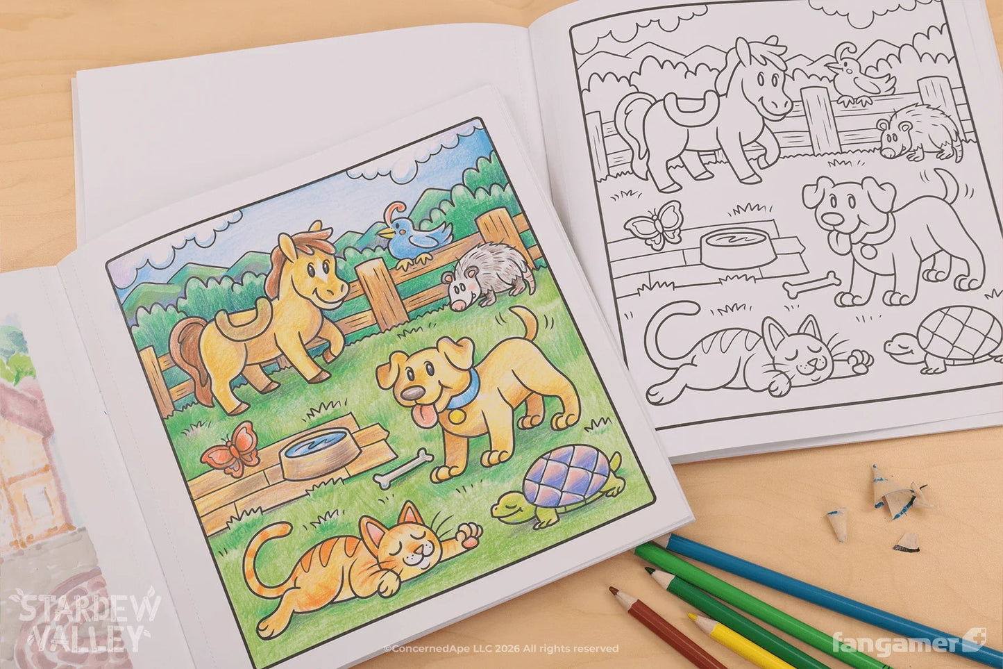 Stardew Valley Coloring Book (Fangamer) - PopCultGang