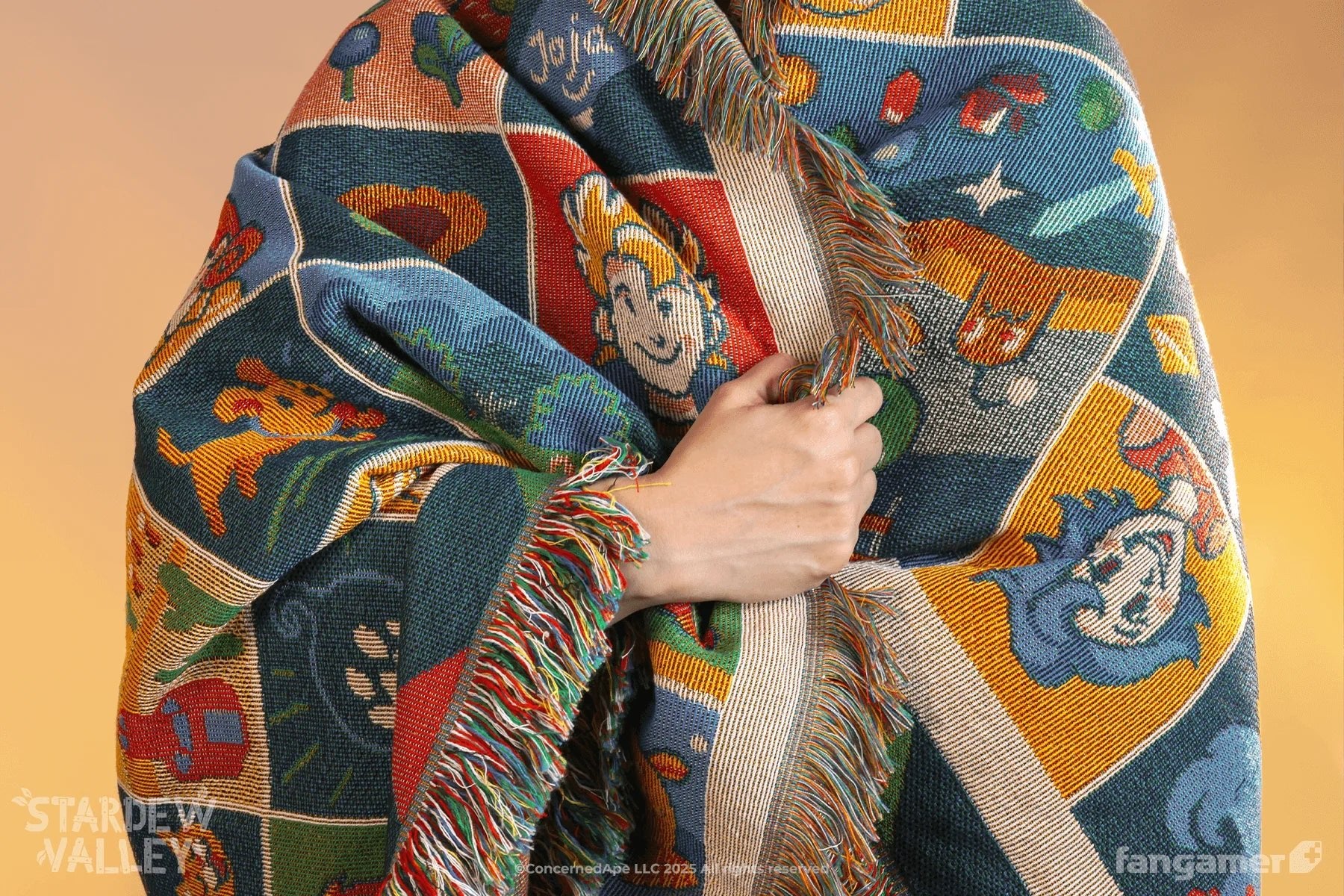 Stardew Valley: Farmhouse Patchwork Throw Blanket (Fangamer) - PopCultGang