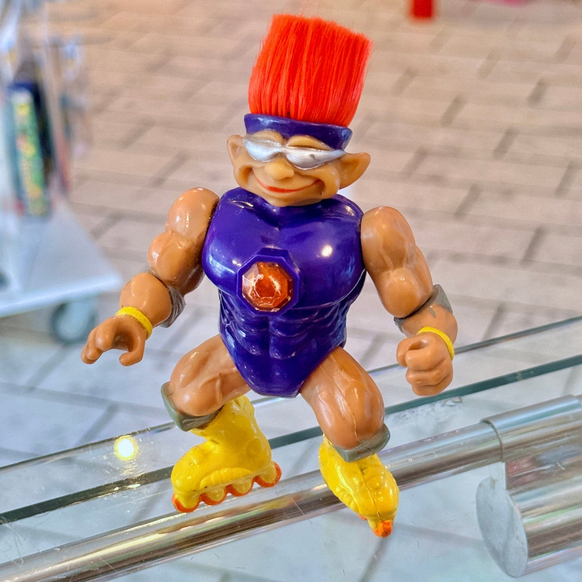 Stone Protectors: Maxwell the Accelerator Troll Action Figure (Ace Novelty, 1992) - PopCultGang