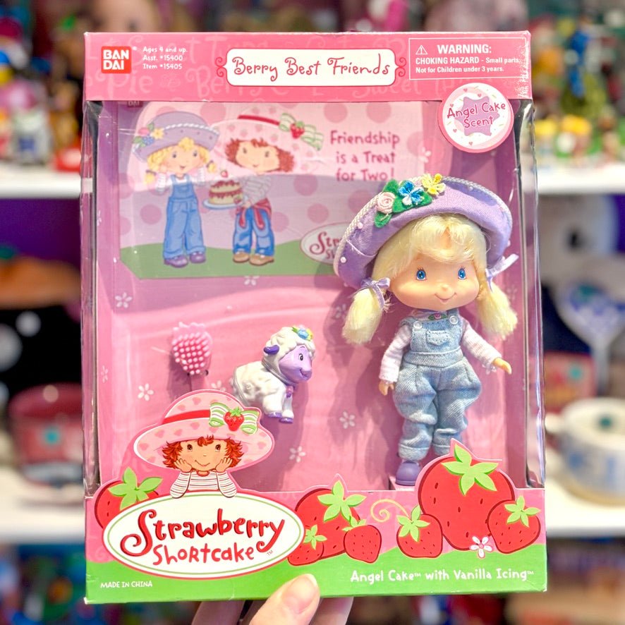 Strawberry Shortcake: Berry Best Friends - Angel Cake Doll (Bandai, NIB, 2002) - PopCultGang