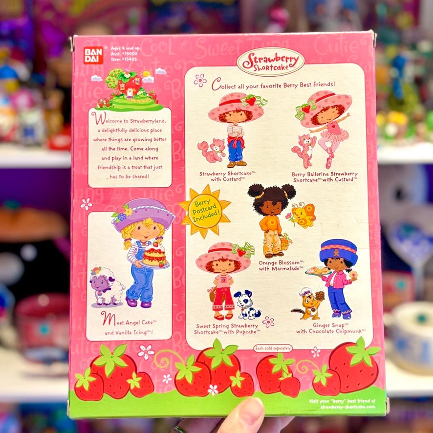 Strawberry Shortcake: Berry Best Friends - Angel Cake Doll (Bandai, NIB, 2002) - PopCultGang