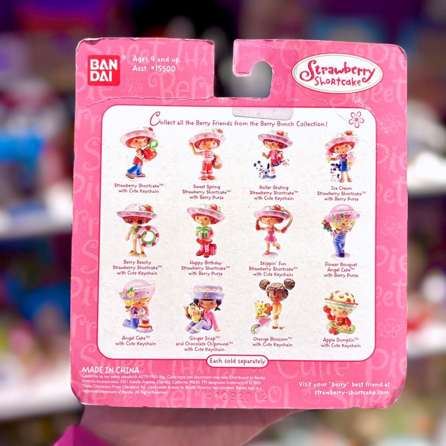 Strawberry Shortcake: Orange Blossom Figure With Cute Keychain (Bandai, 2003) - PopCultGang