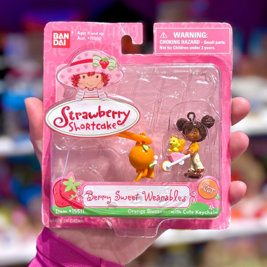 Strawberry Shortcake: Orange Blossom Figure With Cute Keychain (Bandai, 2003) - PopCultGang