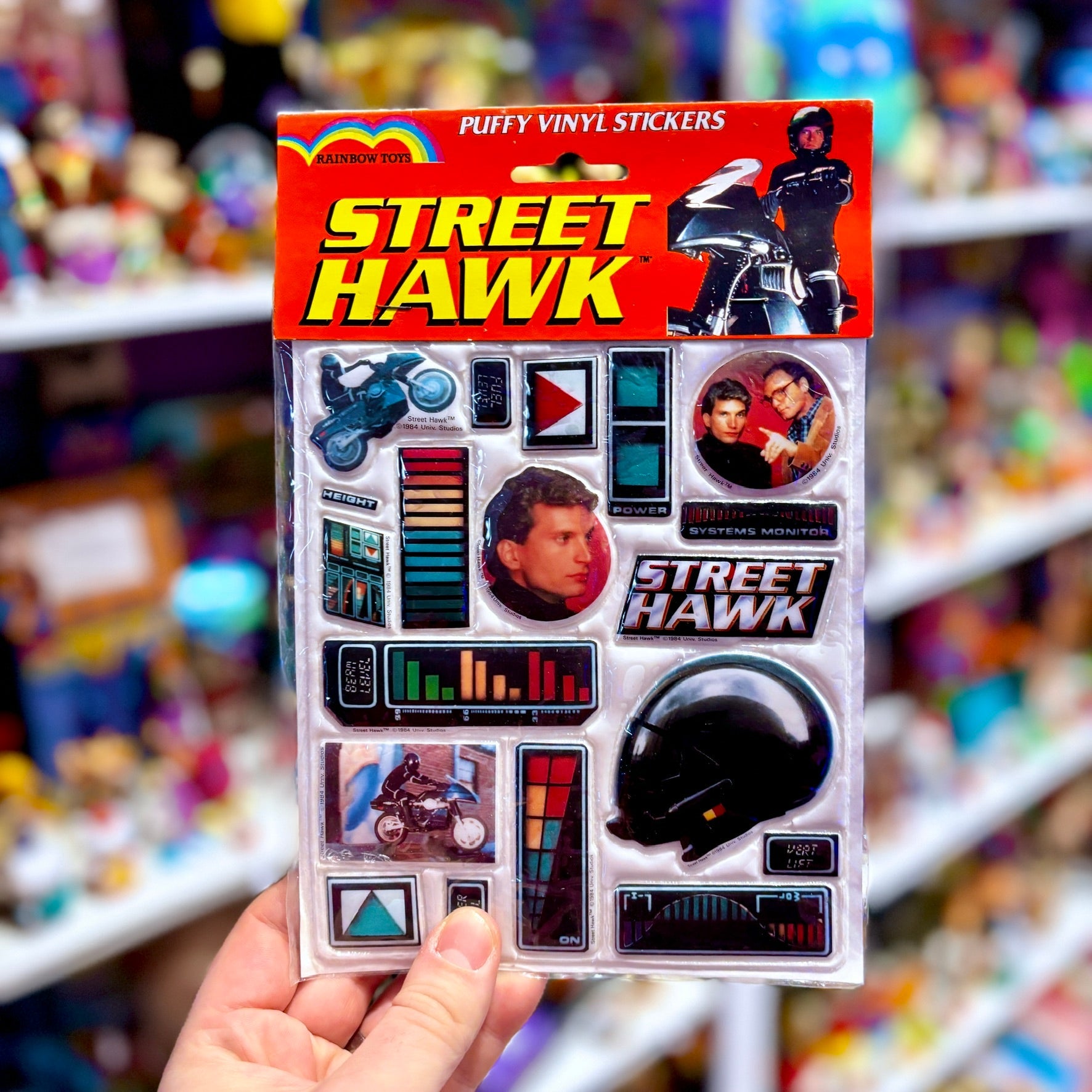 Street Hawk Stickers (80s) - PopCultGang