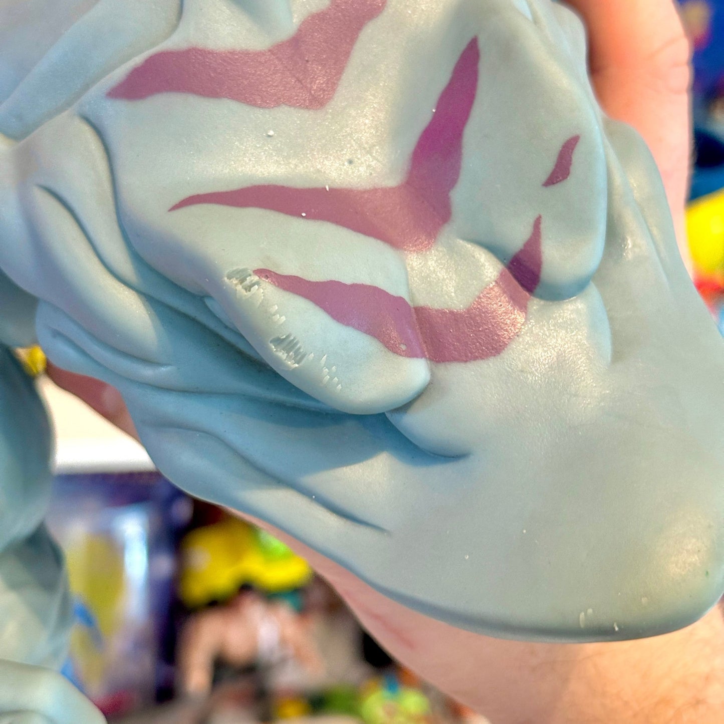 Street Sharks: Blades / Streex Rubber Hand Puppet (Mattel, 90s) - PopCultGang