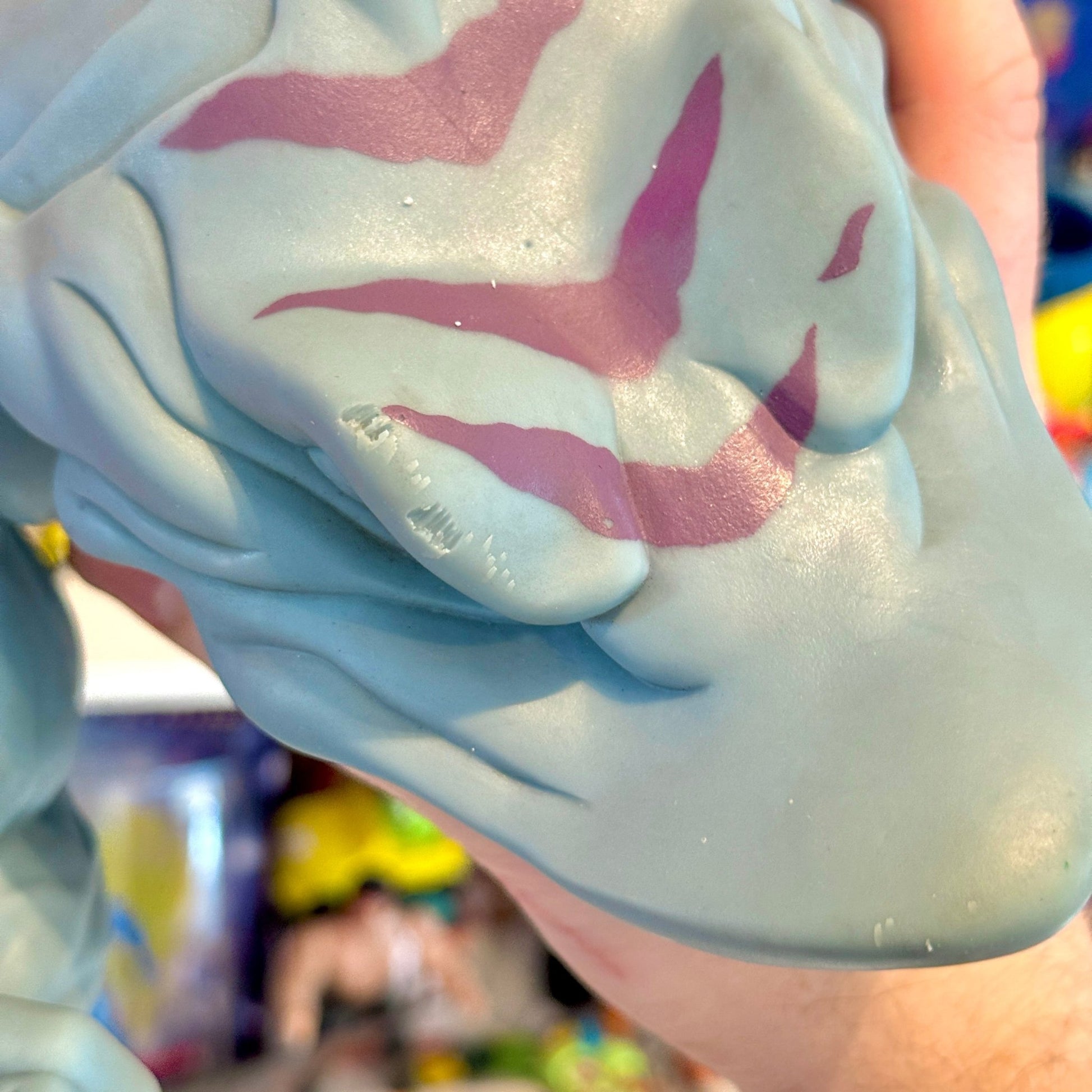 Street Sharks: Blades / Streex Rubber Hand Puppet (Mattel, 90s) - PopCultGang