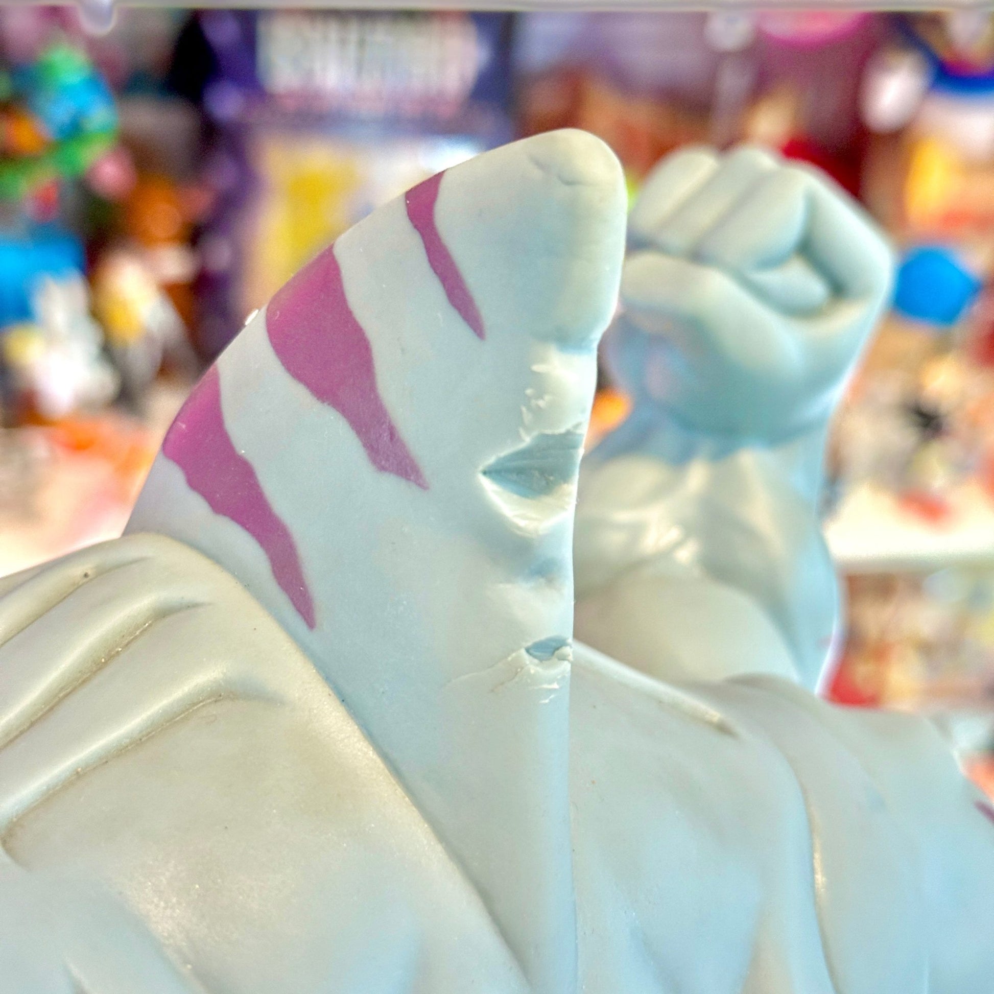 Street Sharks: Blades / Streex Rubber Hand Puppet (Mattel, 90s) - PopCultGang