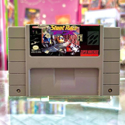 Stunt Race FX (SNES, NTSC) - PopCultGang