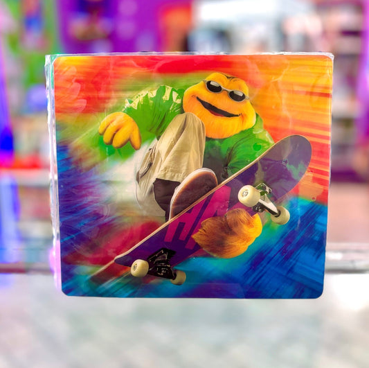 Sugar Puffs: Honey Monster Skateboarding Collectible Vinyl Picture (sealed, 90s) - PopCultGang