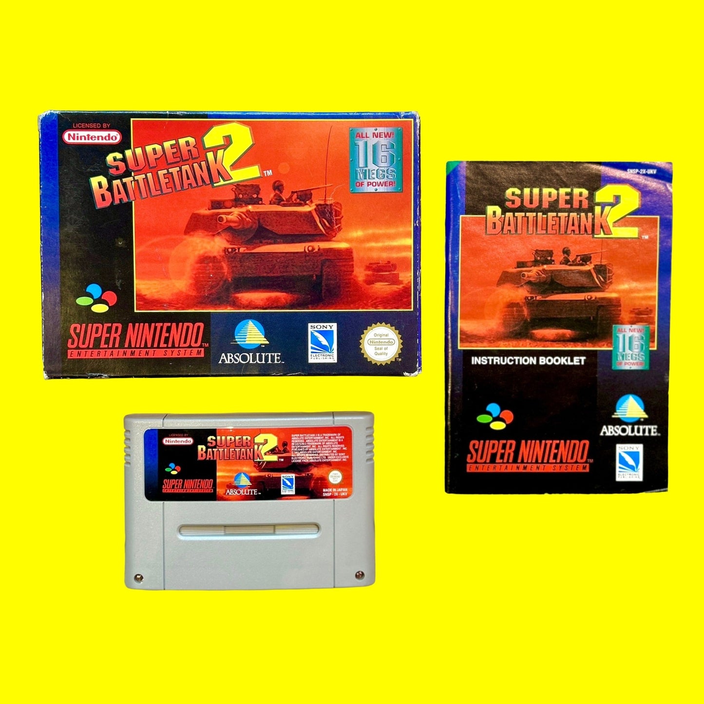 Super Battle Tank 2 (CIB, SNES) - PopCultGang