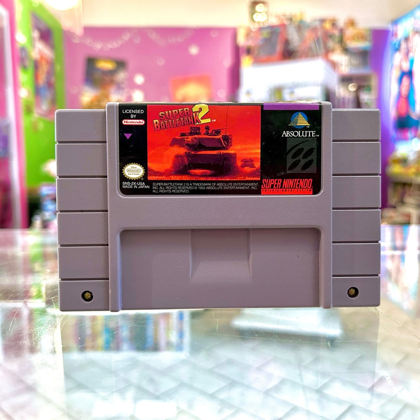 Super Battle Tank 2 (SNES, NTSC) - PopCultGang