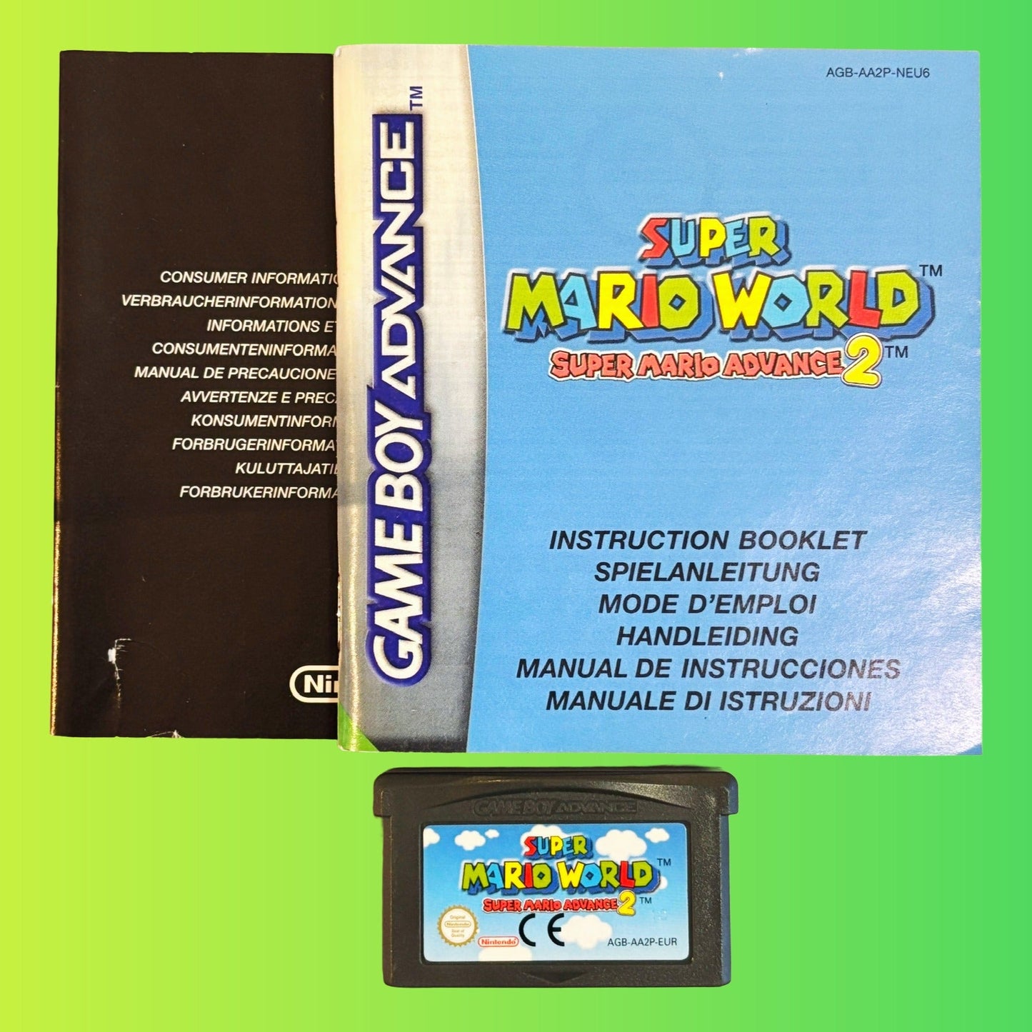 Super Mario Advance 2: Super Mario World (CIB, Gameboy Advance) - PopCultGang