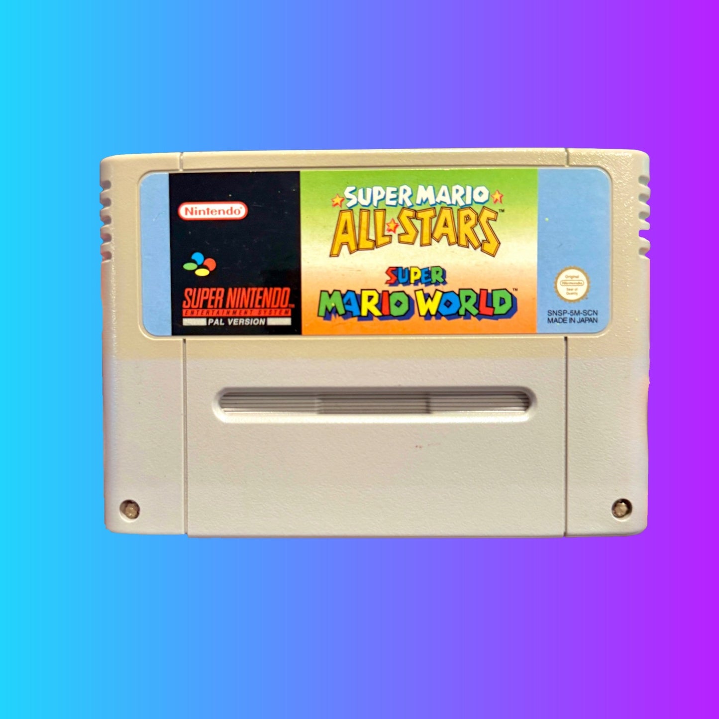 Super Mario All Stars + Super Mario World (Classic Serie, CIB, SNES) - PopCultGang