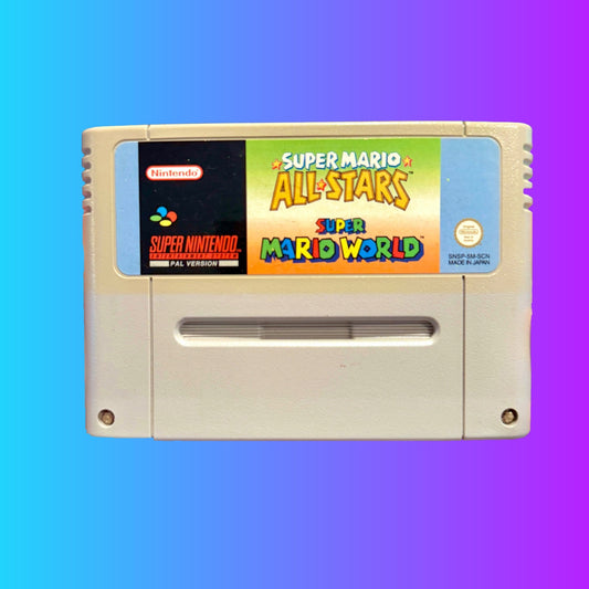 Super Mario All Stars + Super Mario World (Classic Serie, CIB, SNES) - PopCultGang