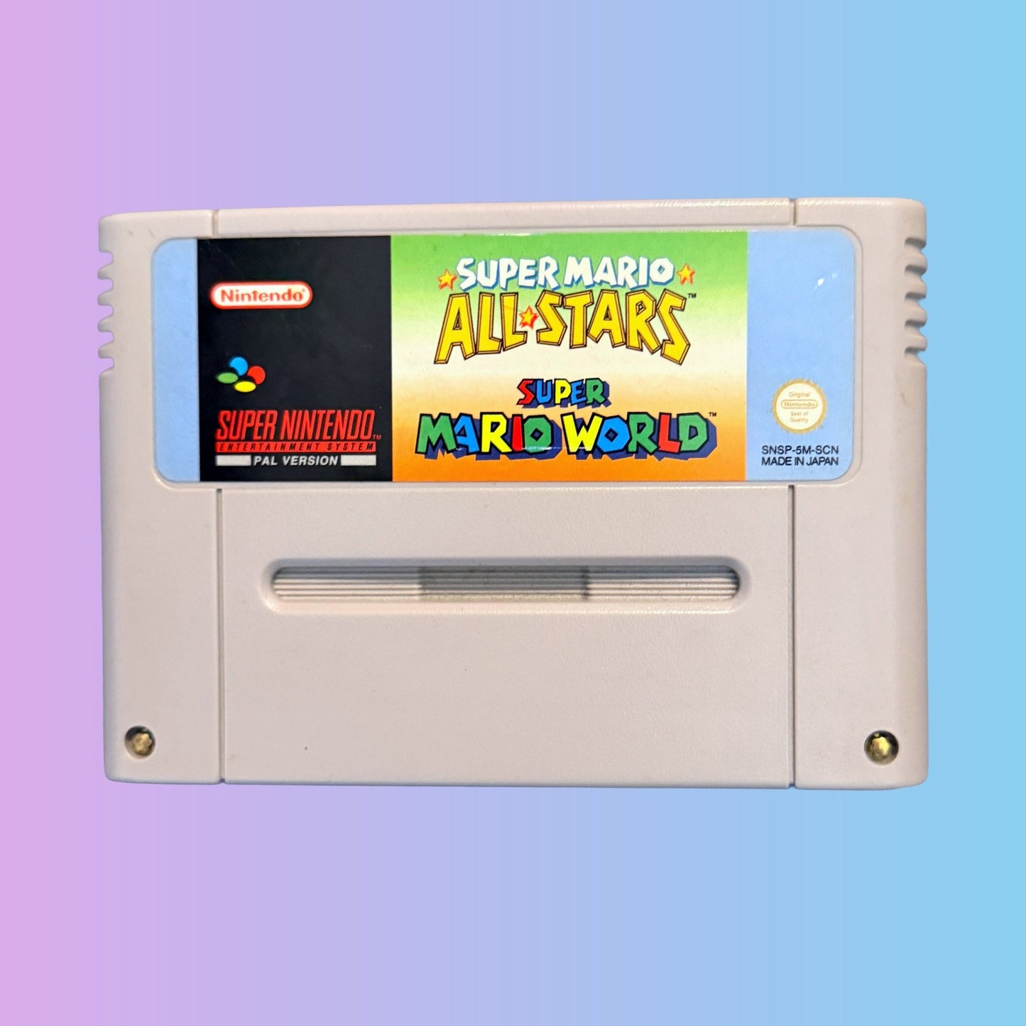 Super Mario All Stars + Super Mario World (Classic Serie, CIB, SNES) - PopCultGang