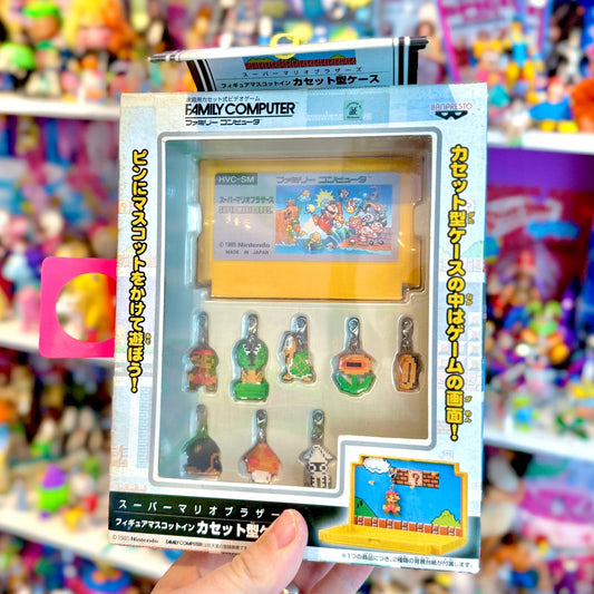 Super Mario Bros. Famicom Cartridge Charm Set (Nintendo, Japan exclusive, 2003) - PopCultGang
