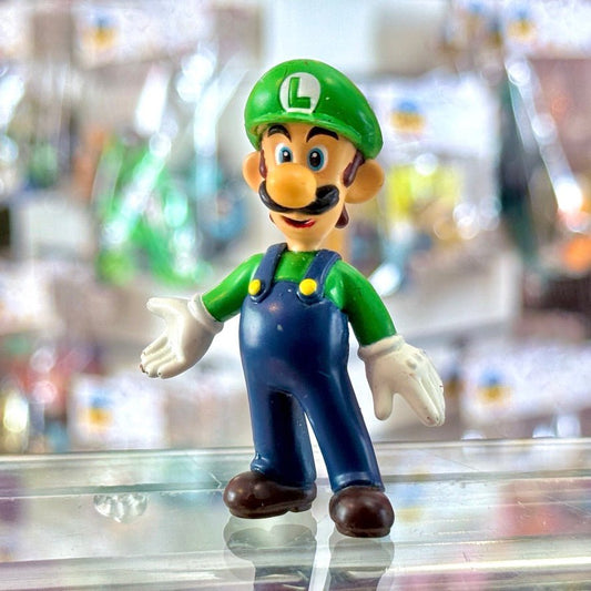 Super Mario Bros. - Luigi Collectible PVC Figure (Nintendo, 2007) - PopCultGang