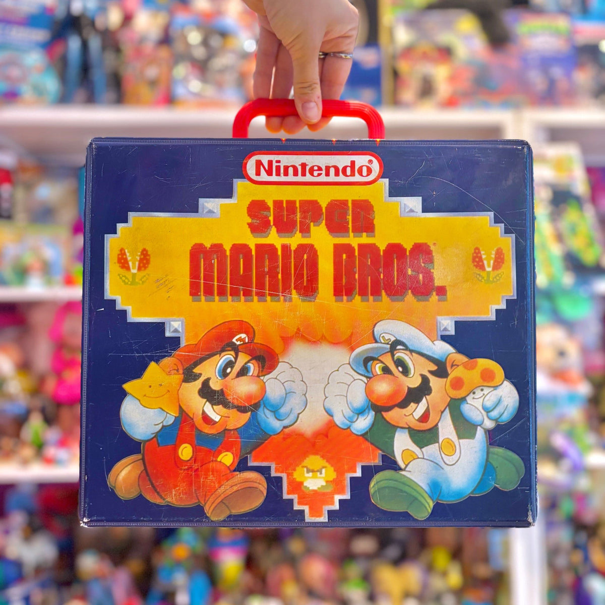 Super Mario Bros NES Cartridge Carrying Case (Nintendo, 80s) - PopCultGang