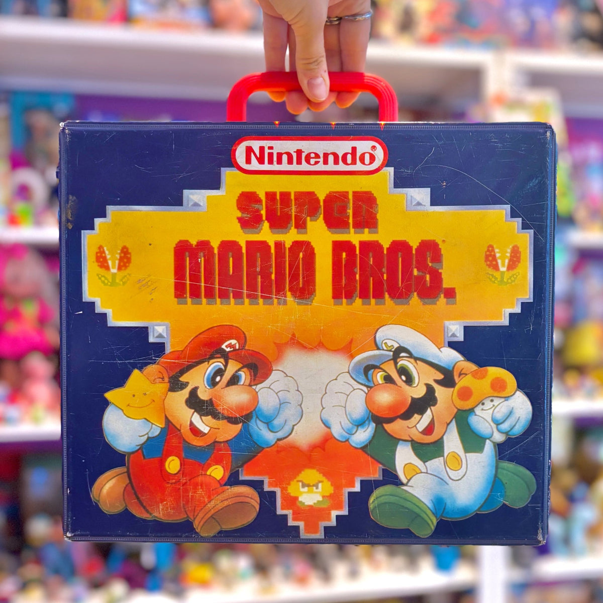 Super Mario Bros NES Cartridge Carrying Case (Nintendo, 80s) - PopCultGang