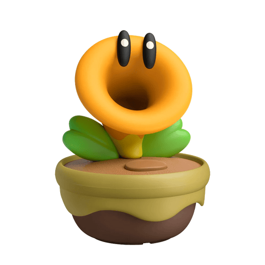 Super Mario Bros. Talking Flower Figure (Nintendo) - PopCultGang