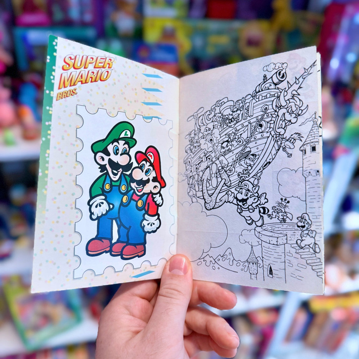 Super Mario Bros. & The Legend of Zelda - Gameboy Promotional Sticker Book - Dutch Exclusive (Nintendo, 80s) - PopCultGang