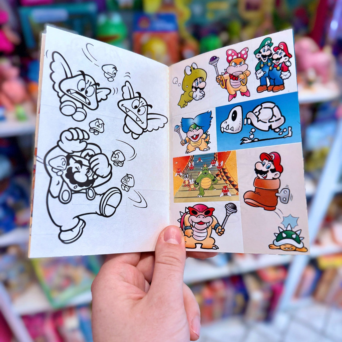 Super Mario Bros. & The Legend of Zelda - Gameboy Promotional Sticker Book - Dutch Exclusive (Nintendo, 80s) - PopCultGang