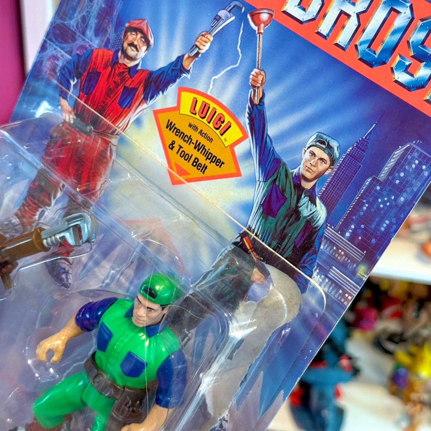 Super Mario Bros.: The Movie - Luigi Action Figure (Nintendo, 1993) - PopCultGang