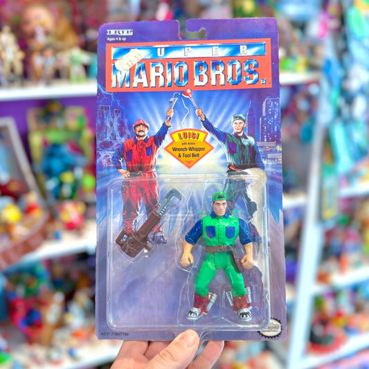 Super Mario Bros.: The Movie - Luigi Action Figure (Nintendo, 1993) - PopCultGang