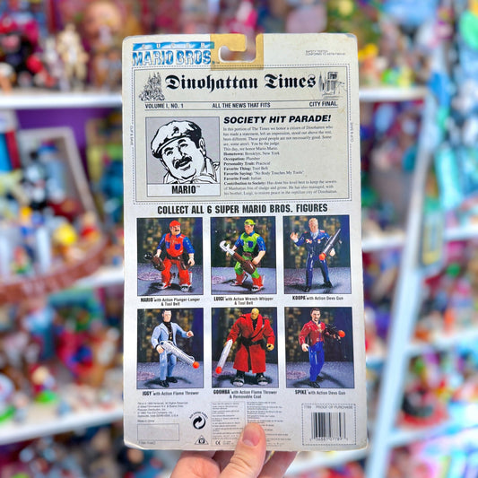 Super Mario Bros.: The Movie - Mario Action Figure (Nintendo, 1993) - PopCultGang