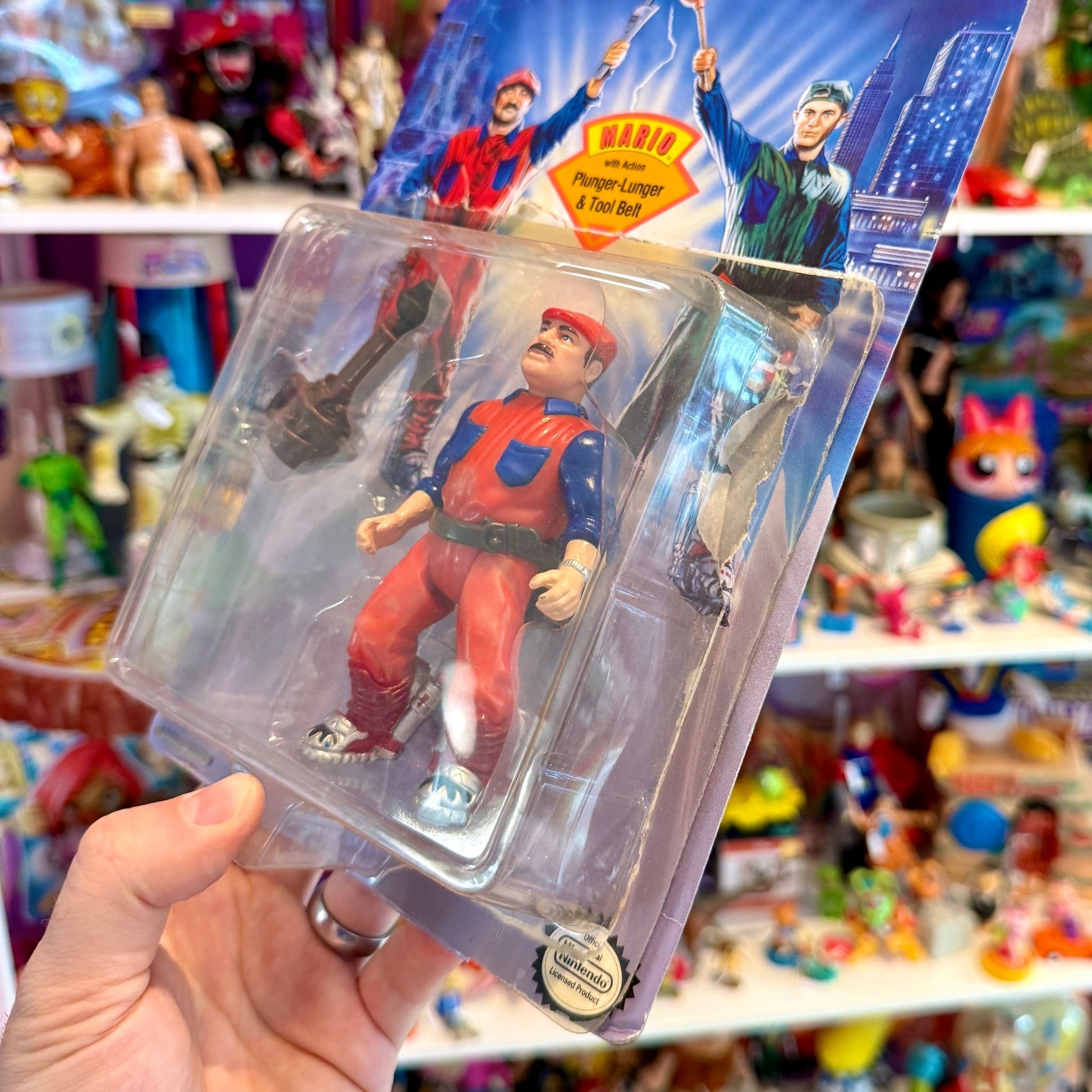 Super Mario Bros.: The Movie - Mario Action Figure (Nintendo, 1993) - PopCultGang