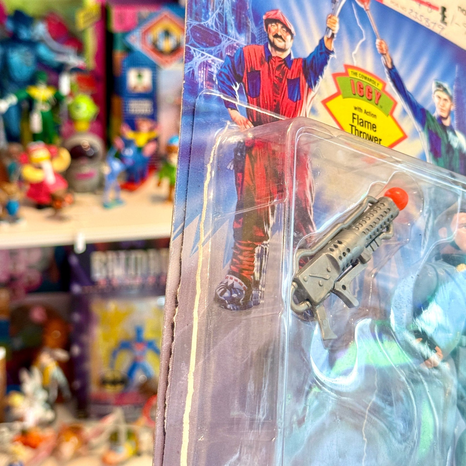 Super Mario Bros.: The Movie - The Cowardly Iggy Action Figure (Nintendo, 1993) - PopCultGang