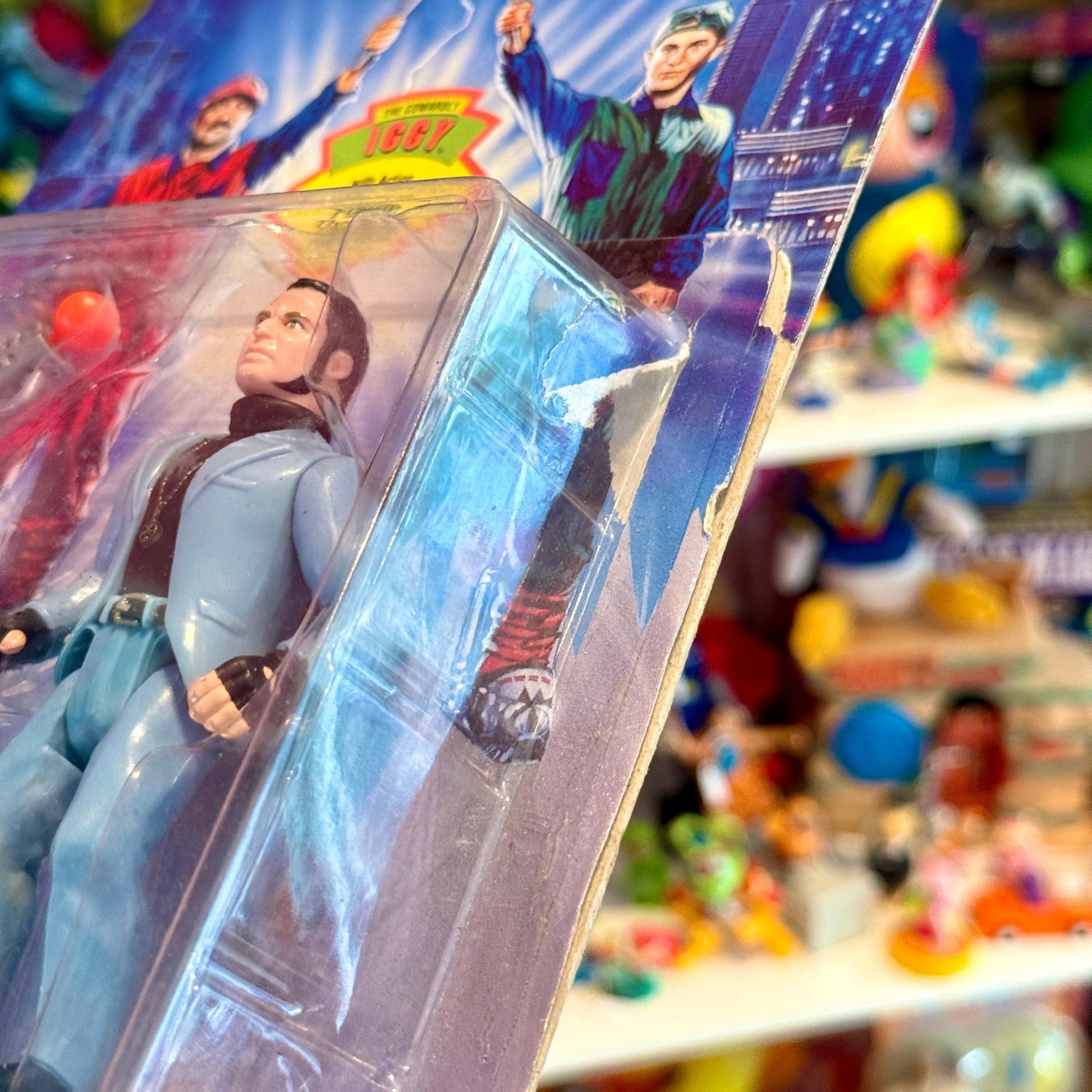 Super Mario Bros.: The Movie - The Cowardly Iggy Action Figure (Nintendo, 1993) - PopCultGang