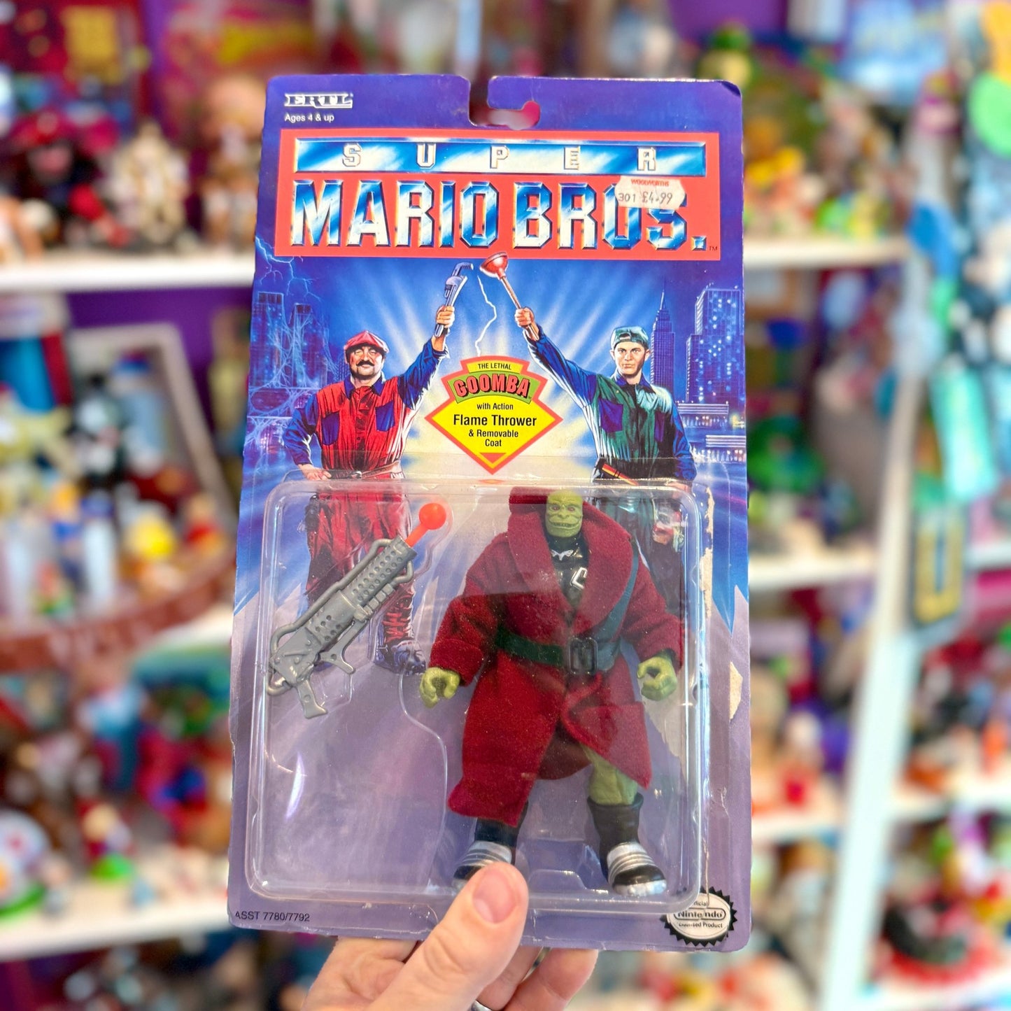 Super Mario Bros.: The Movie - The Lethal Goomba Action Figure (Nintendo, 1993) - PopCultGang