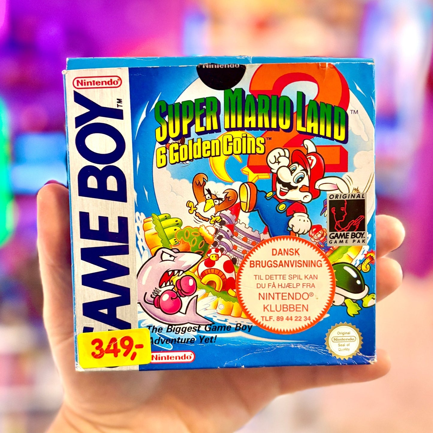 Super Mario Land 2: Six Golden Coins (Boxed, Gameboy) - PopCultGang